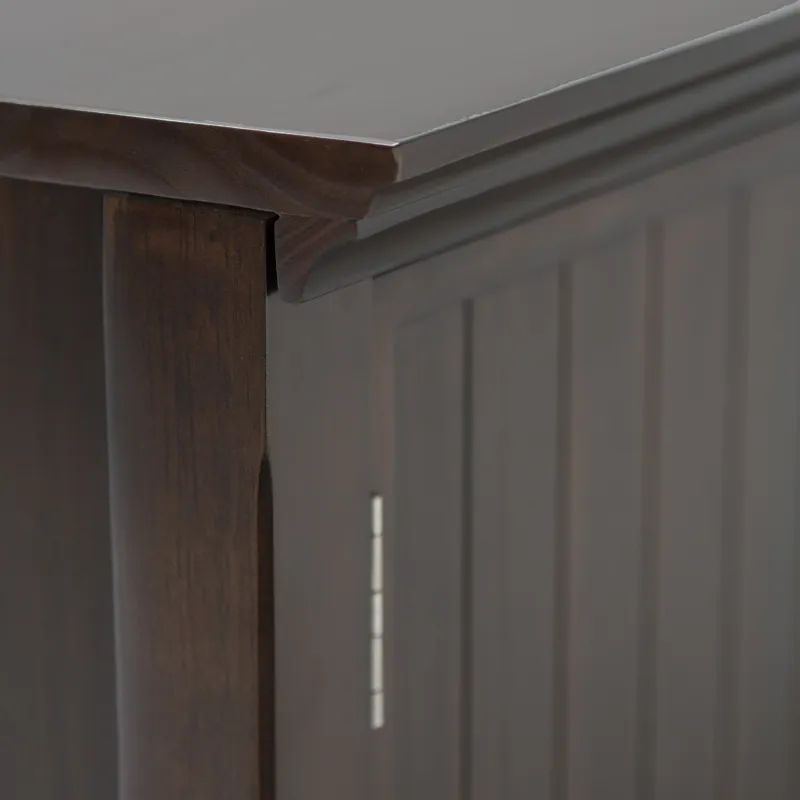 Acadian - Entryway Storage Cabinet - Brunette Brown