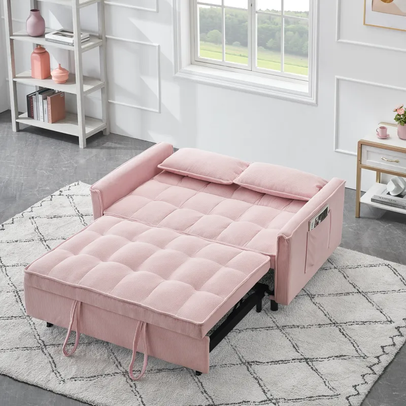 Folding Sofa Bed With Adjustable Back Access To Sofa Recliner Single Bed Adult Modern Chair Bed - Pi