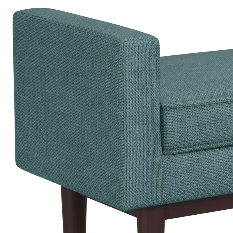 Scott - Ottoman Bench - Smoky Teal
