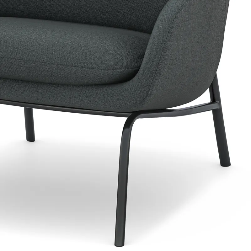 Elmont - Accent Chair - Steel Grey