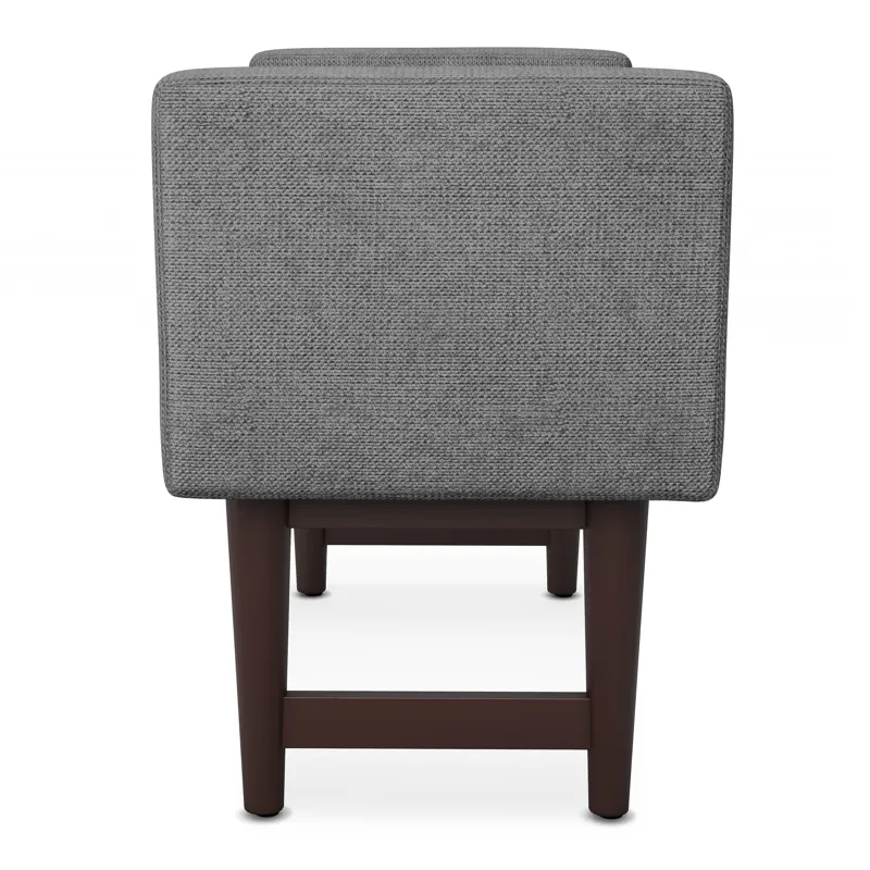 Scott - Small Ottoman Bench - Pewter Grey