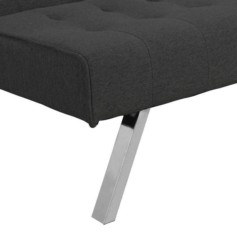 Futon Sofa Bed - Black