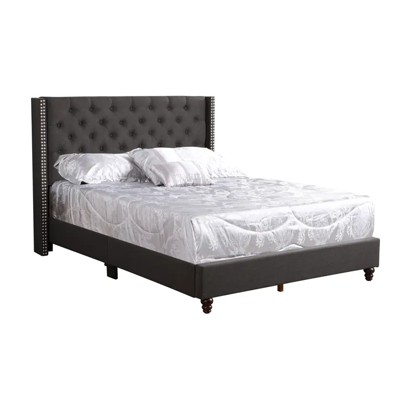 Julie - G1906-FB-UP Full Upholstered Bed - Black