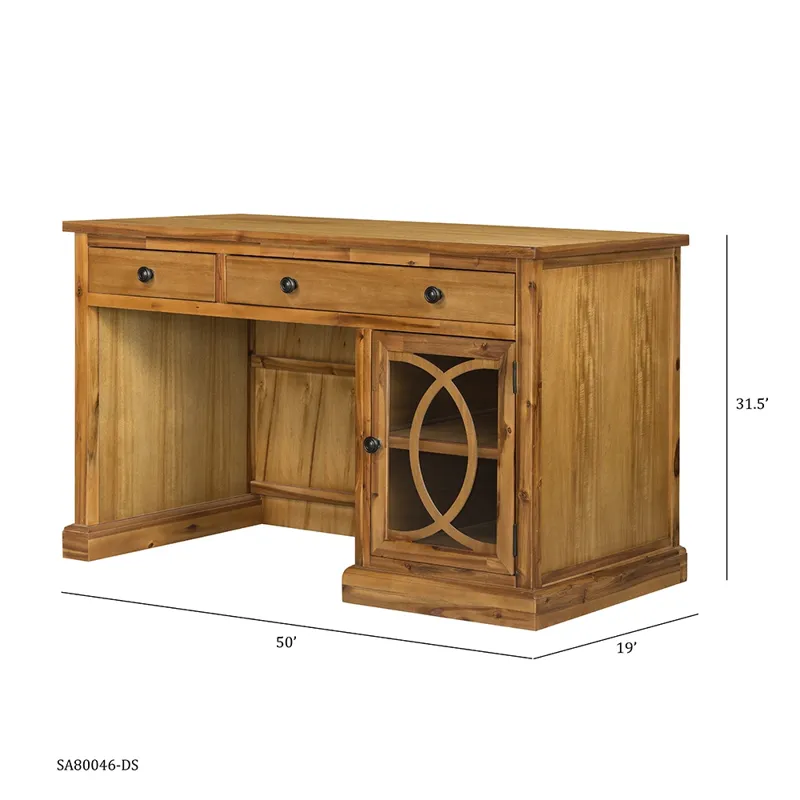Stylish Design Desk - Brown