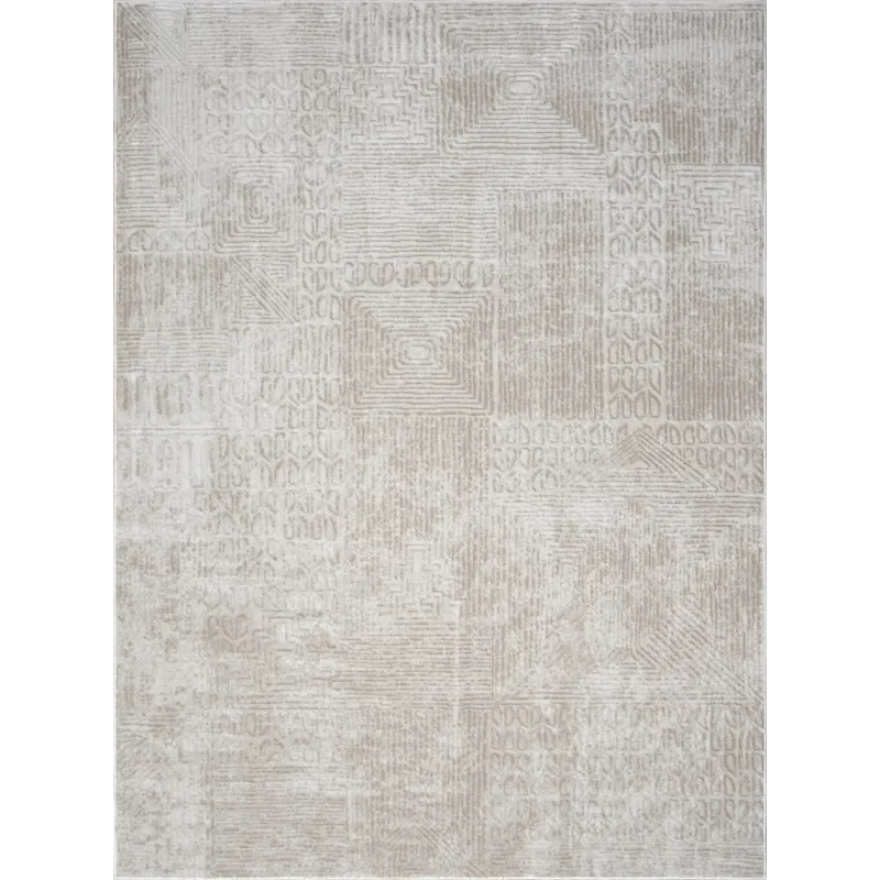 Elegance - GC_CNC6008 Ivory 2\' x 3\' Area Rug