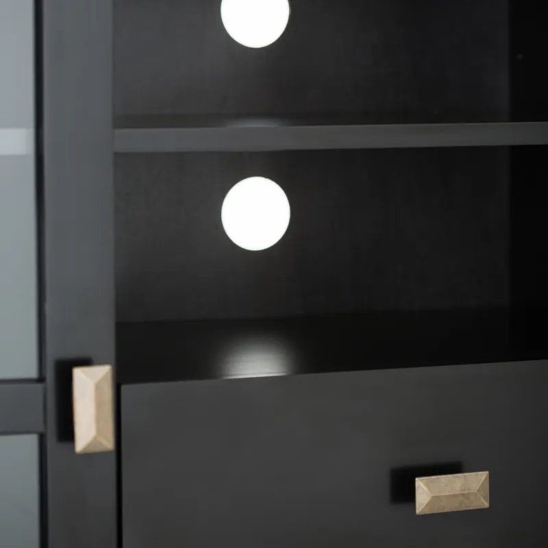 Artisan - Tall TV Media Stand - Black