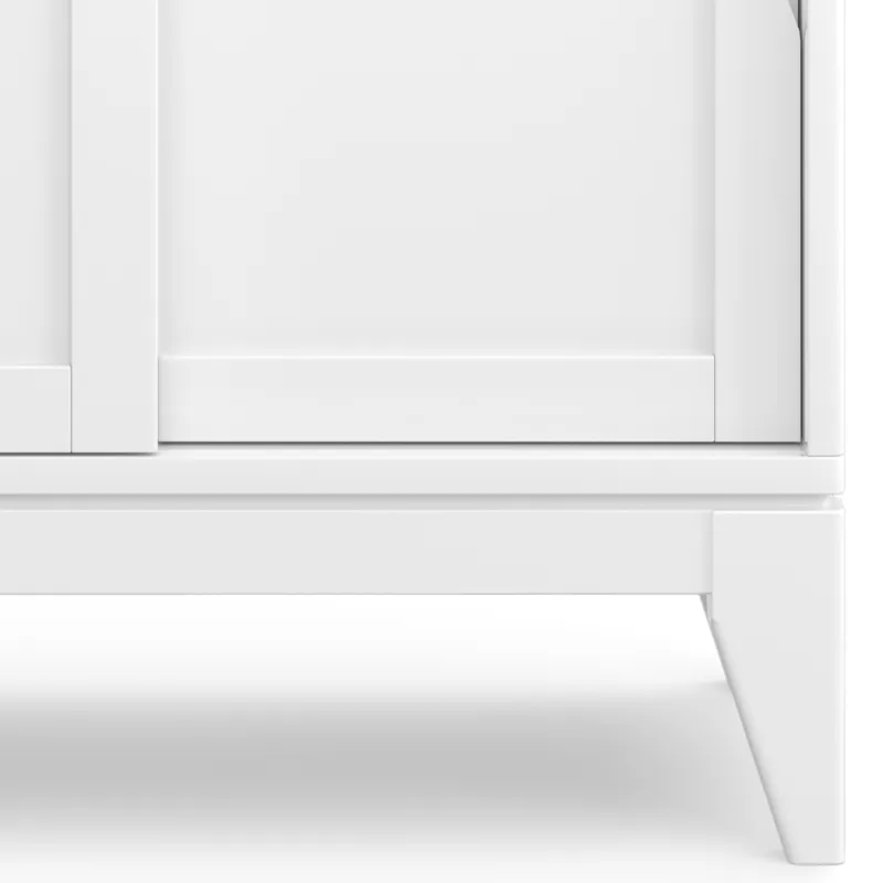 Harper - Low Storage Cabinet - White