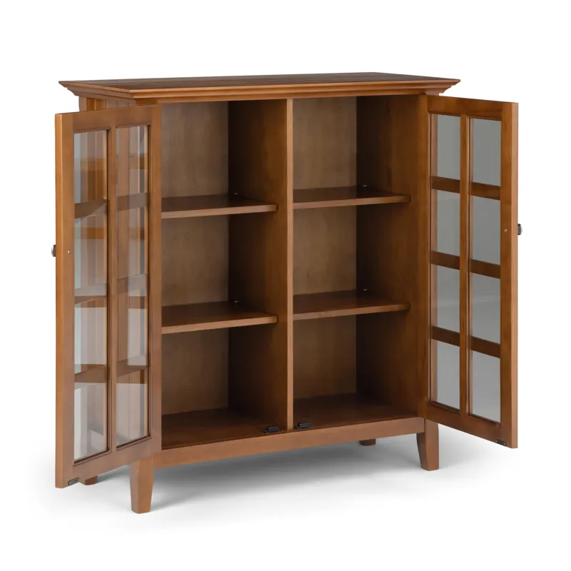 Acadian - Medium Storage Cabinet - Light Golden Brown