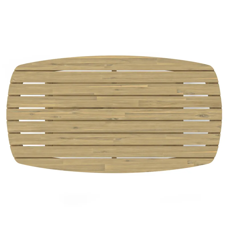 Bayshore - Outdoor Coffee Table - Light Teak