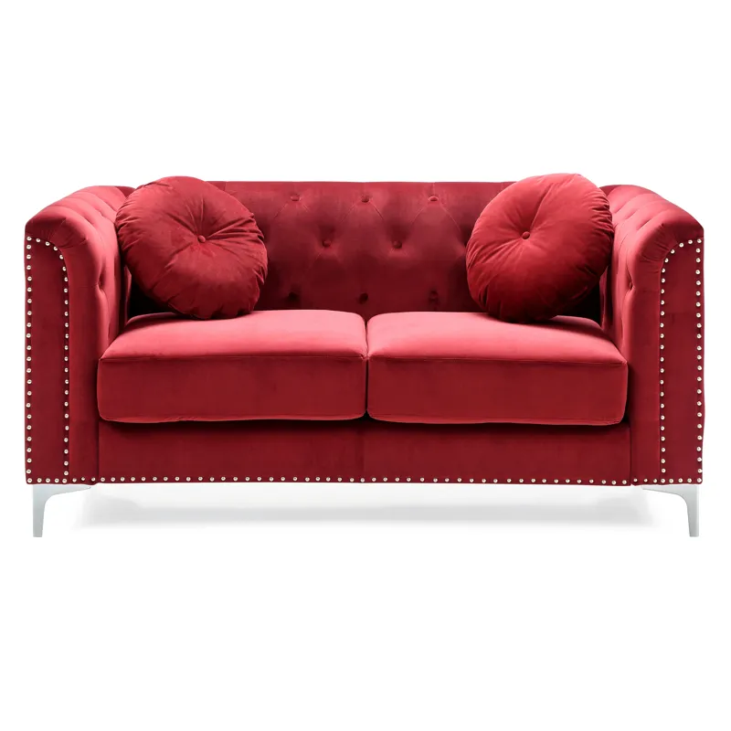 Pompano - G789A-L Loveseat (2 Boxes) - Burgundy