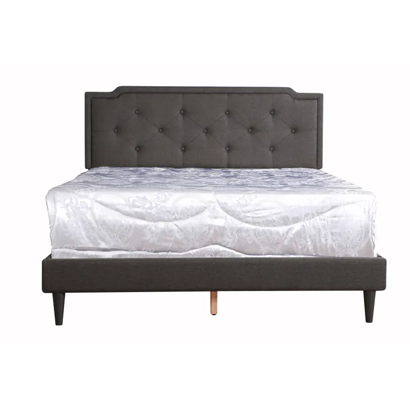 Deb - G1106-QB-UP Queen Bed (All in One Box) - Black