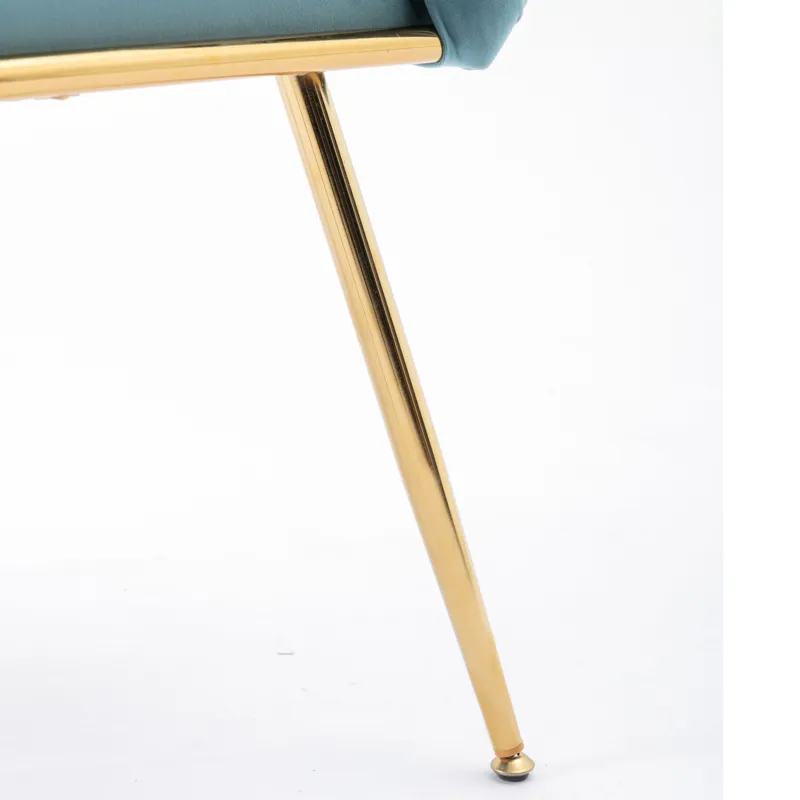 Luxury Modern Simple Leisure Velvet Single Sofa Chair Bedroom Lazy Person Household Dresser Stool Ma