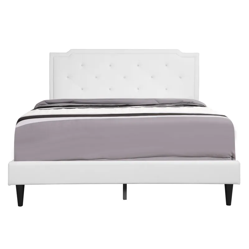 Deb - G1118-QB-UP Queen Bed (All in One Box) - White