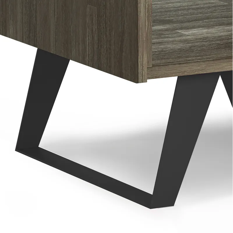 Lowry - End Table - Distressed Grey