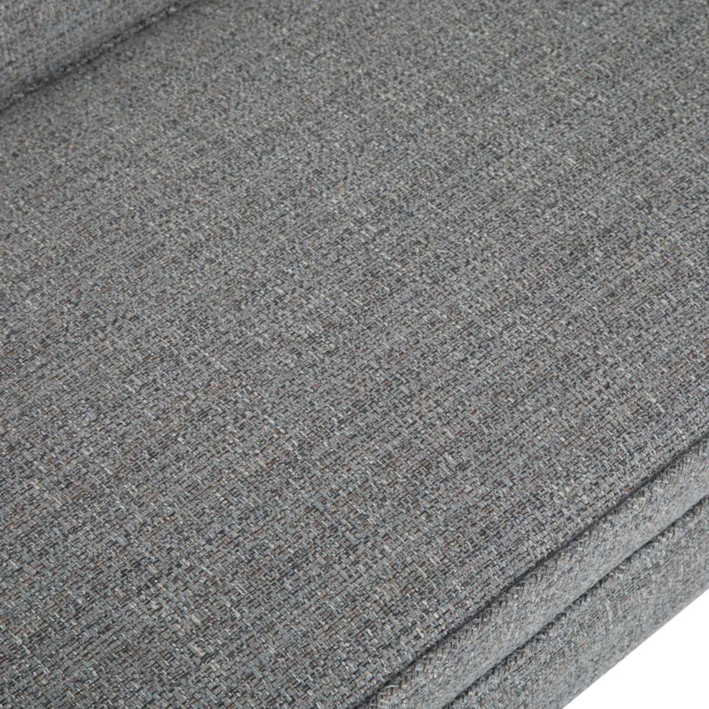 Parris - Upholstered Bench - Pebble Grey