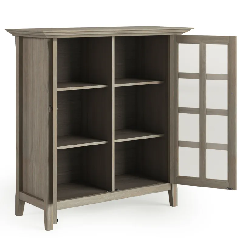 Acadian - Medium Storage Cabinet - Distressed Grey