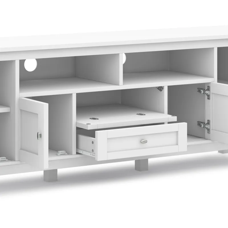 Warm Shaker - 72\" TV Media Stand - White
