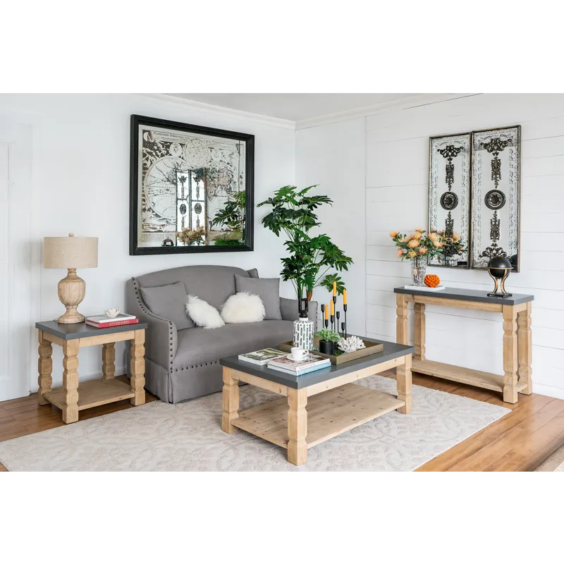 Coffee Table - Brown Gray