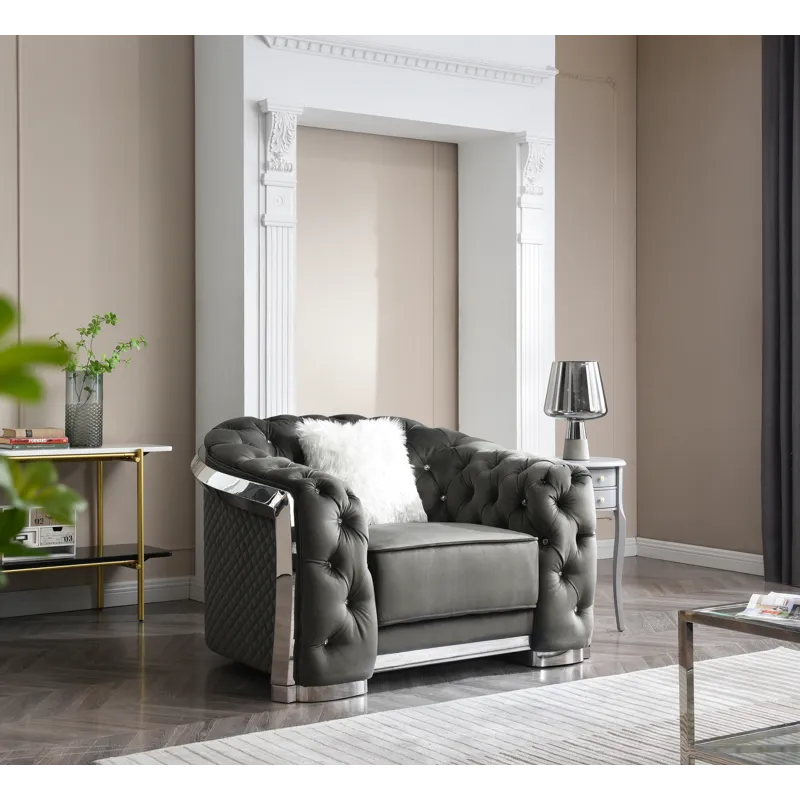 Sapphire - G0590A-C Chair - Gray