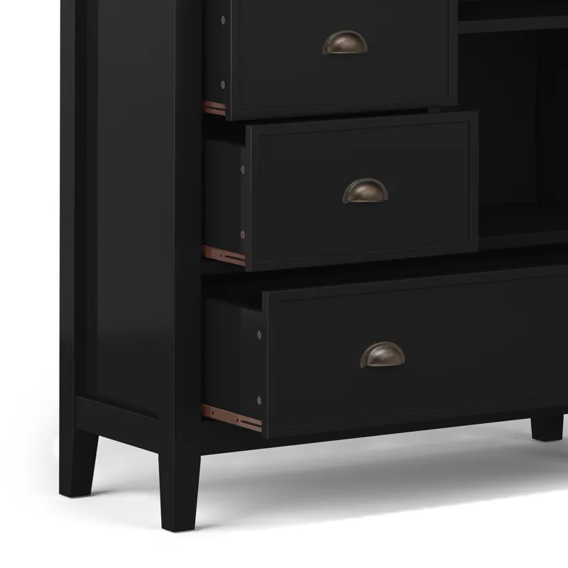 Redmond - Medium Storage Cabinet - Black