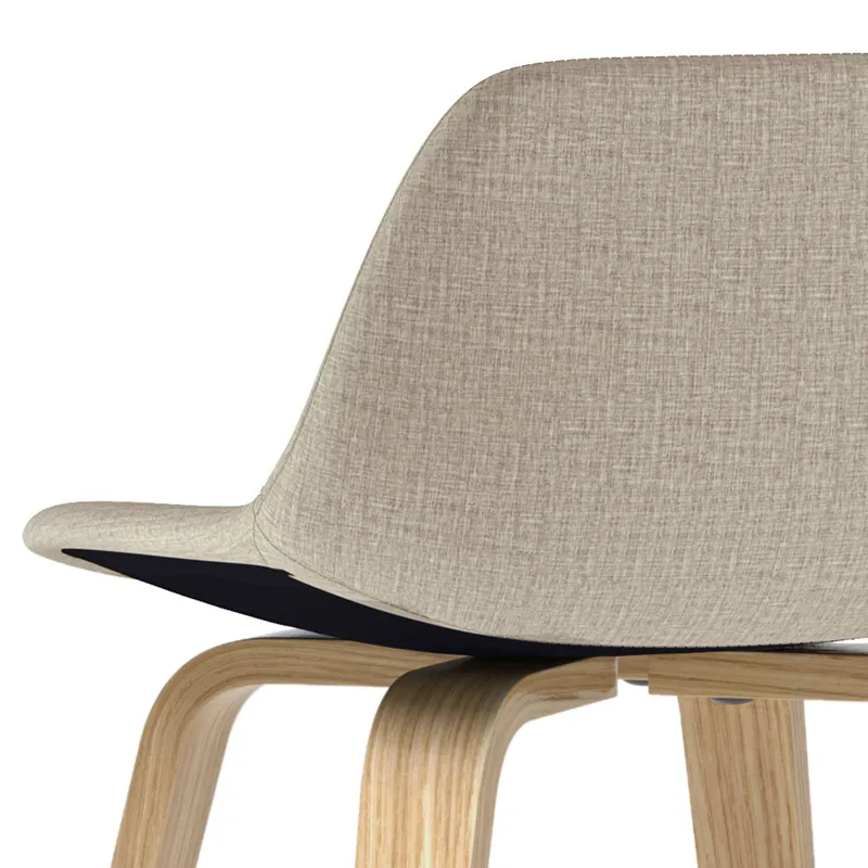 Randolph - Bentwood Counter Height Stool (Set of 2) - Natural / Light Brown