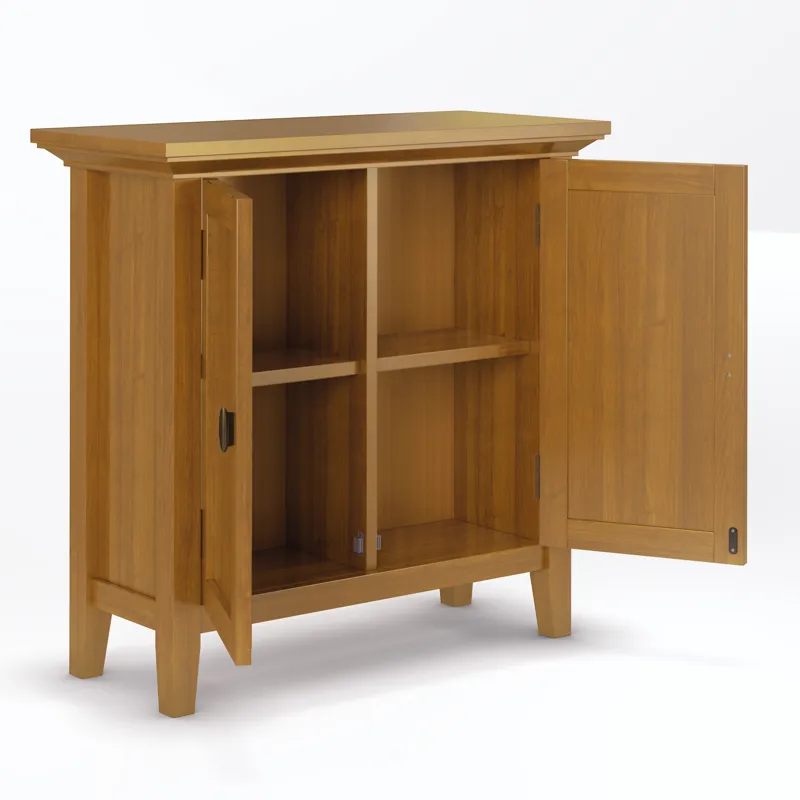 Redmond - Low Storage Cabinet - Light Golden Brown