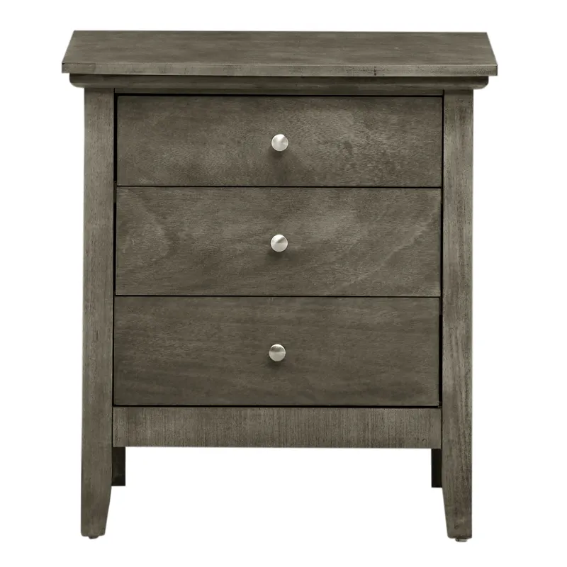 Hammond - G5405-N 3 Drawer Nightstand - Gray