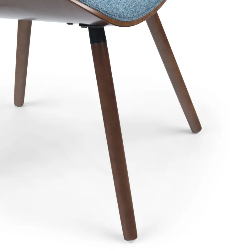 Malden - Bentwood Dining Chair with Wood Back - Denim Blue