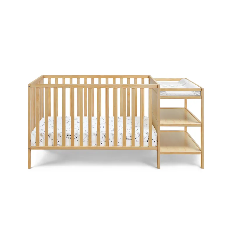 Palmer - 3-in-1 Convertible Crib / Changer Combo - Natural