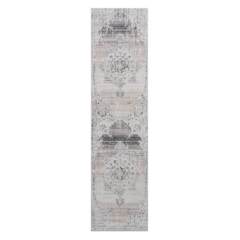 Payas - 2\' x 8\' Medallion Non-Shedding Living Room Bedroom Dining Home Office Stylish And Stain Re