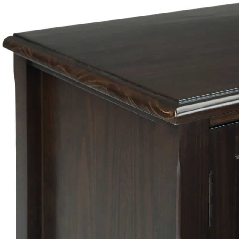 Burlington - 72" TV Media Stand - Mahogany Brown