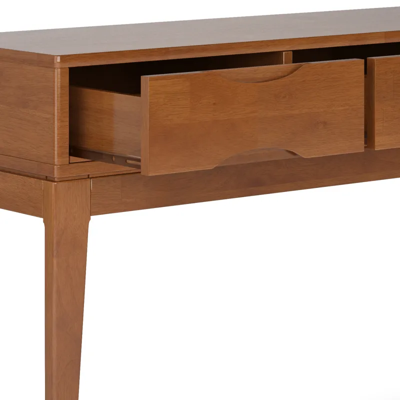 Harper - Console Sofa Table - Teak Brown