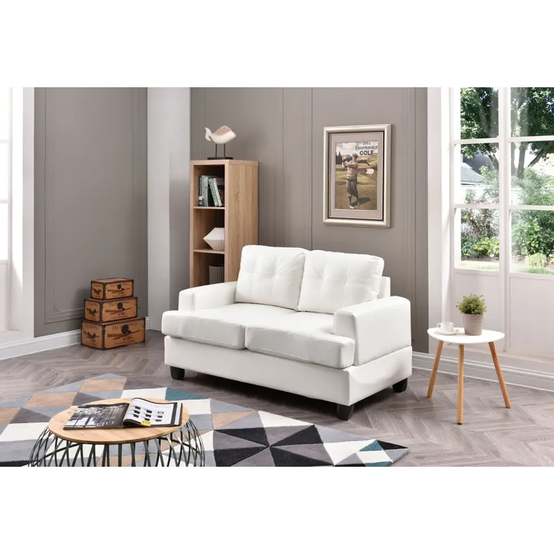 Sapphire Sandridge - G587A-L Loveseat - White