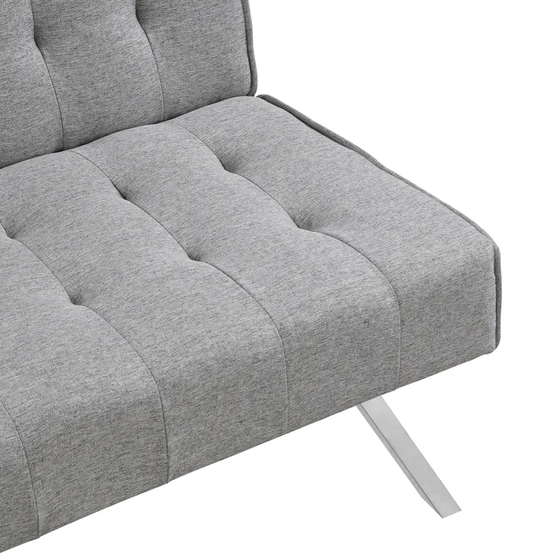 Comfortable Futon Sofa Bed - Gray