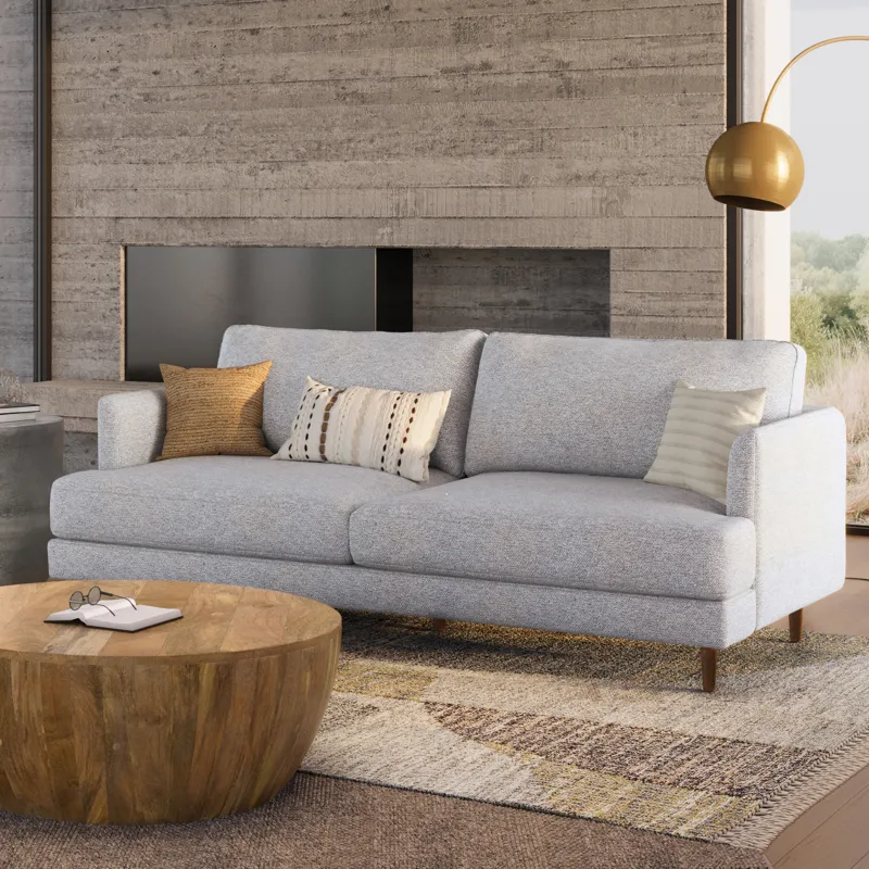 Livingston - 76\" Sofa - Mist Grey
