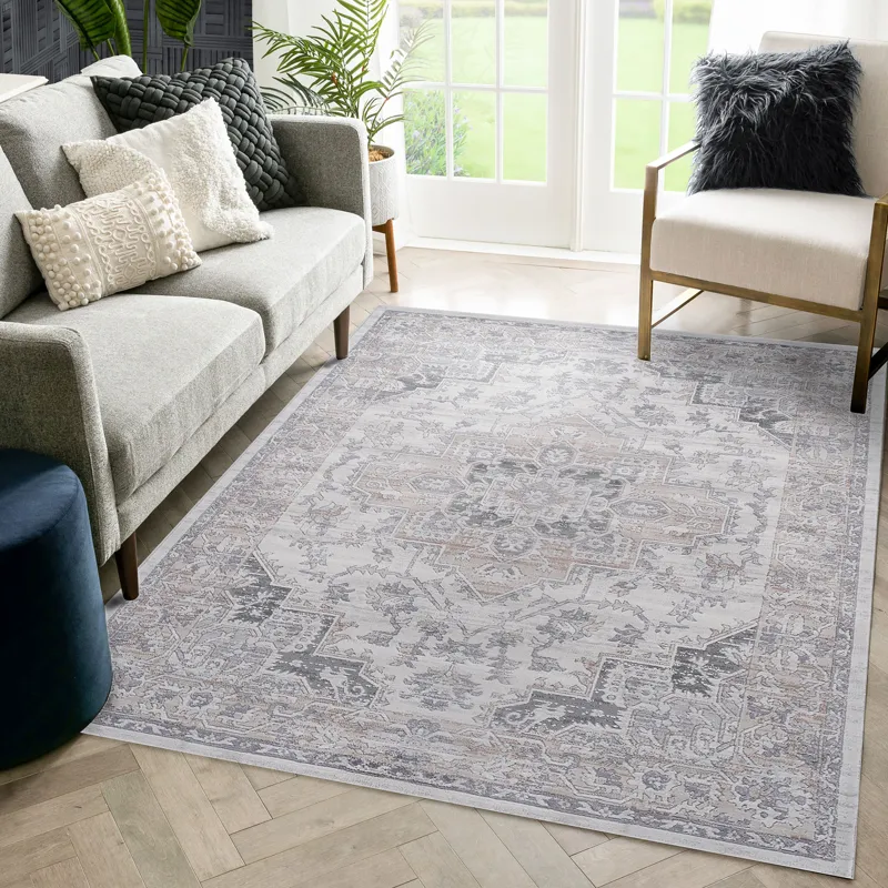 8\' x 10\' Oriental Non-Shedding Living Room Bedroom Dining Home Office Stylish And Stain Resistant 