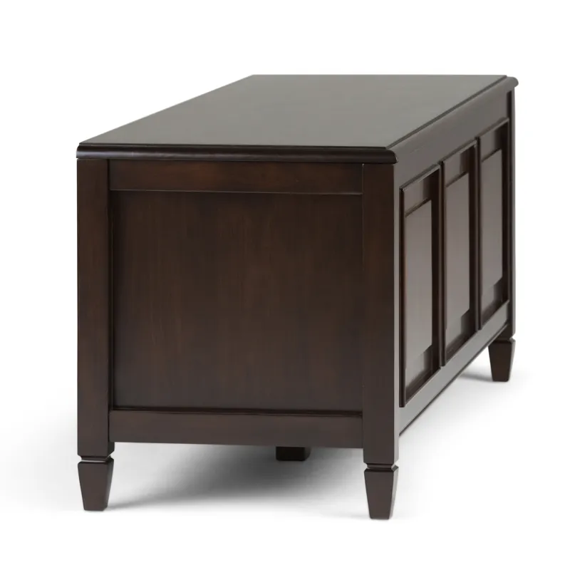 Connaught - Storage Bench Trunk - Dark Chestnut Brown
