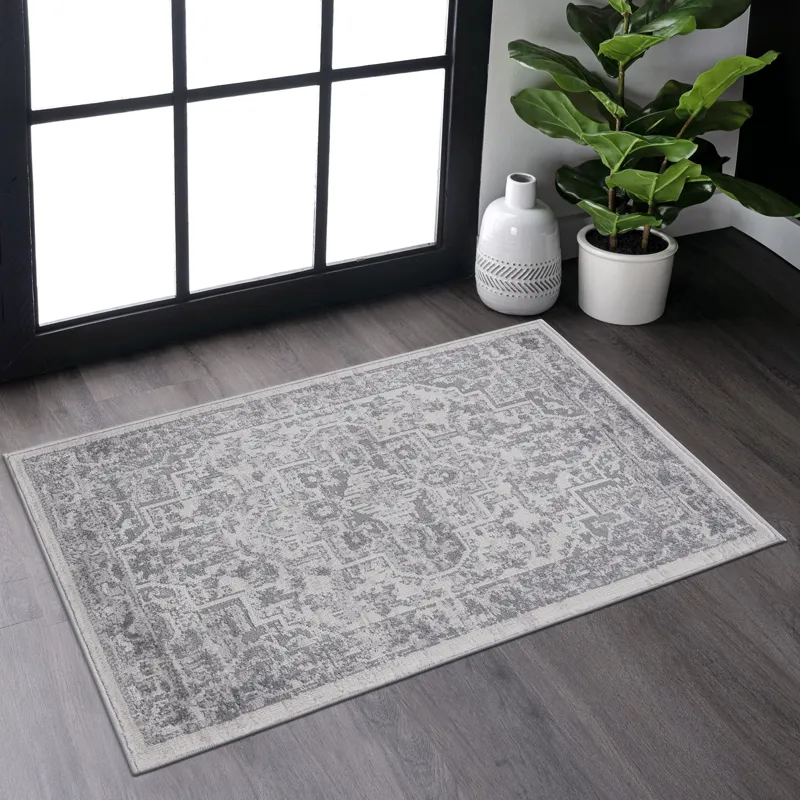 Marfi - 2\' x 3\' Oriental Non-Shedding Living Room Bedroom Dining Home Office Stylish And Stain Res