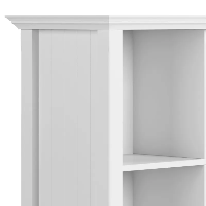 Acadian - 8 Cube Storage Sofa Table - White