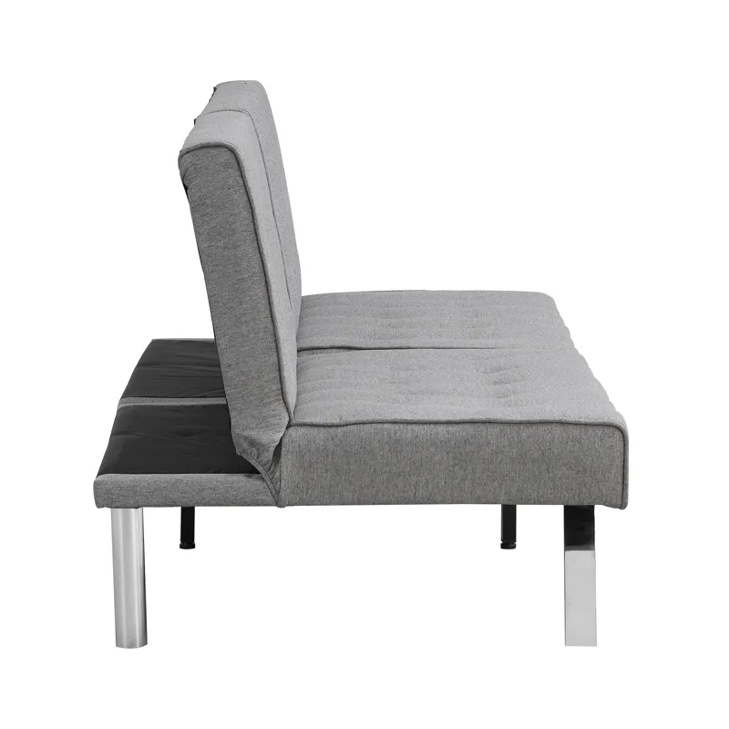 Futon Sofa Bed - Gray