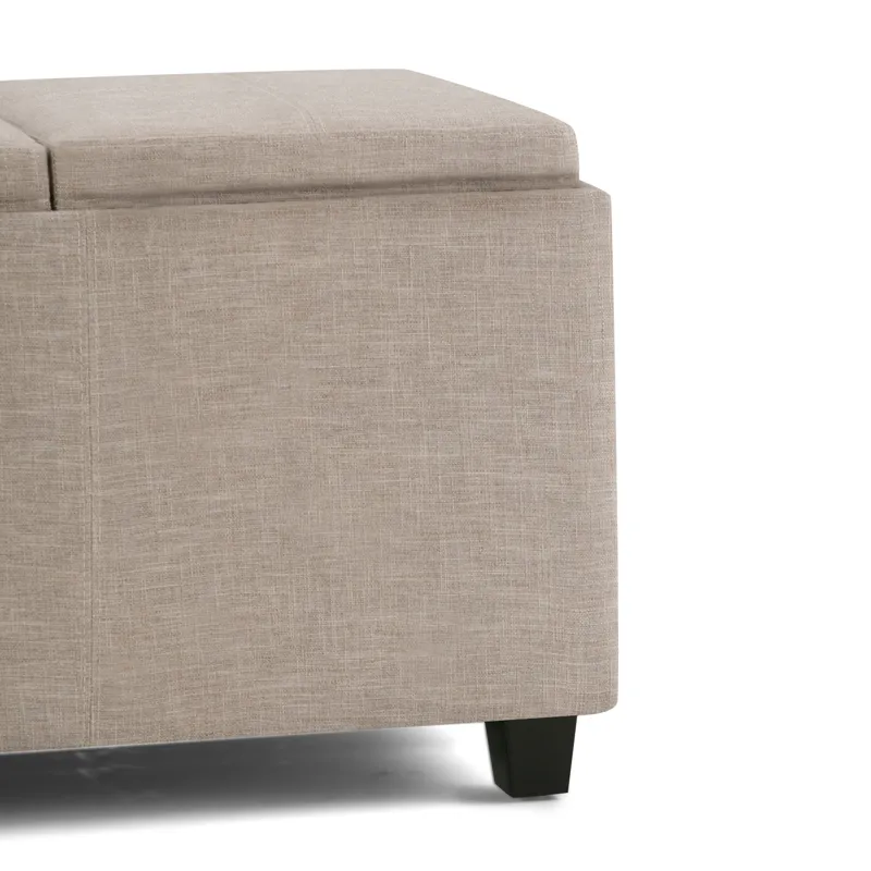 Avalon - Storage Ottoman - Natural