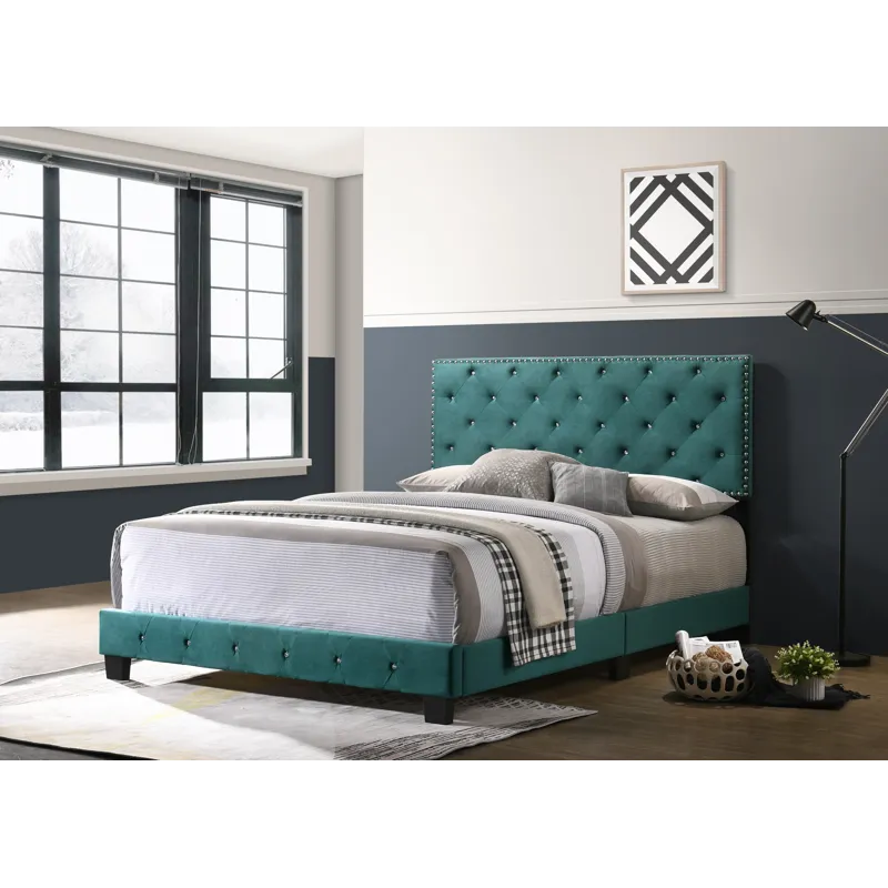 Suffolk - G1404-FB-UP Full Bed - Green