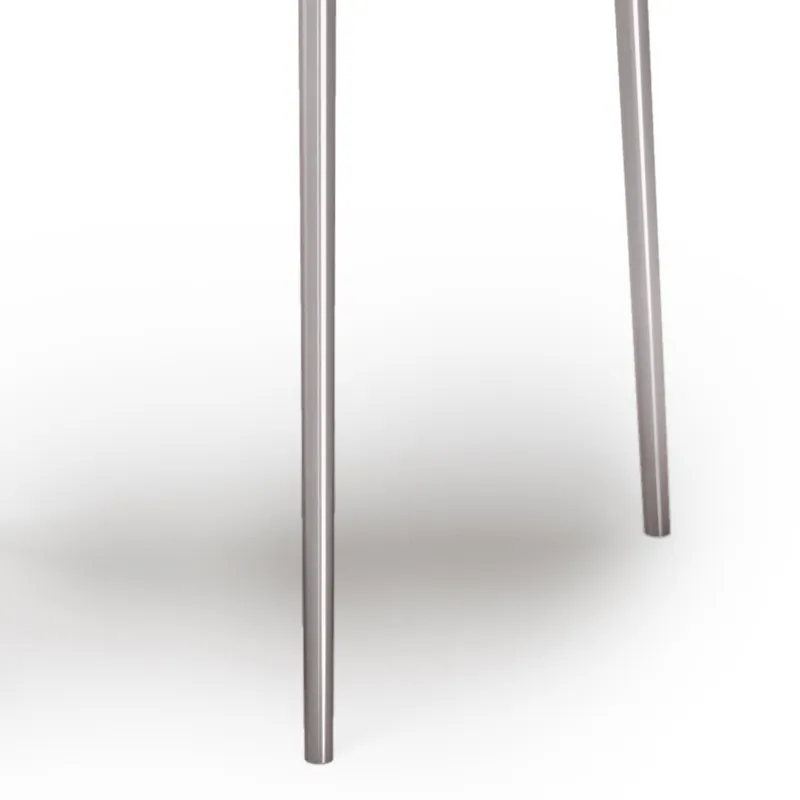 Shelton - 2 Pc Metal Nesting Table - Nickel