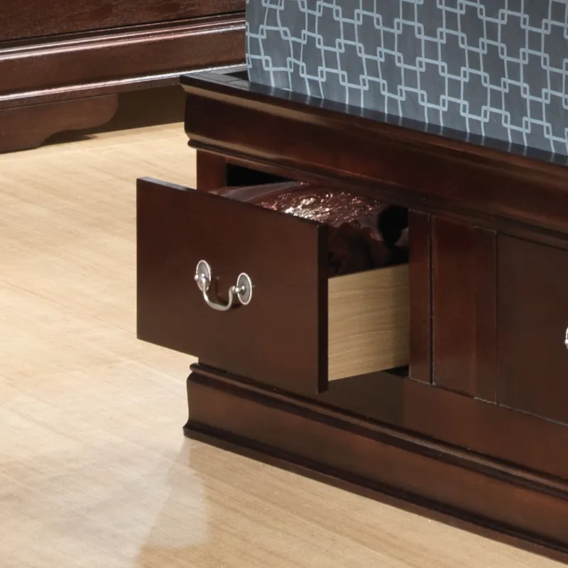 Louis Phillipe - G3125B-TSB Twin Storage Bed - Cappuccino
