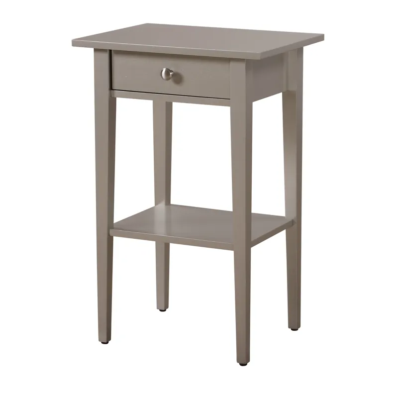 Dalton - G034-N Nightstand - Silver Champagne