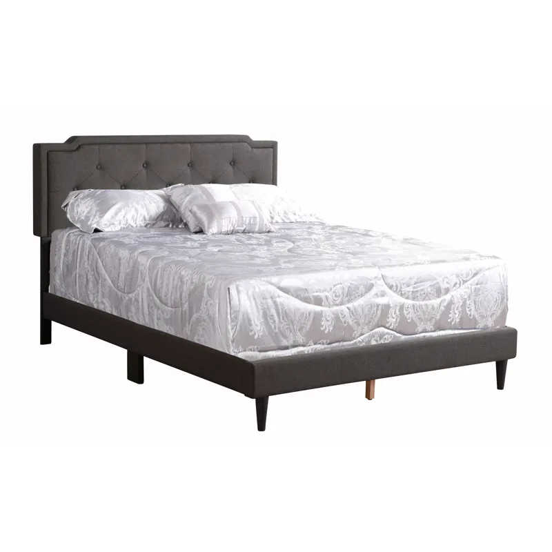 Deb - G1106-QB-UP Queen Bed (All in One Box) - Black