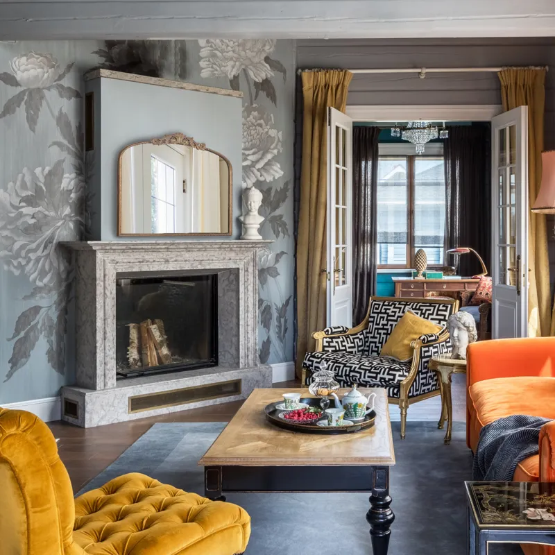 Classic Design Arch Mirror And Baroque Inspired Frame For Living Room Bathrrom Enterway Console - Go