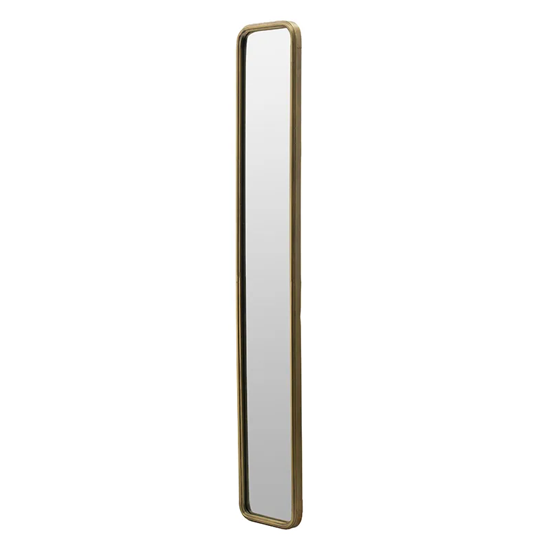 Full Length Mirror With Antique Metal Frame, Long Mirror For Hallway Living Room Bedroom Bathroom - 