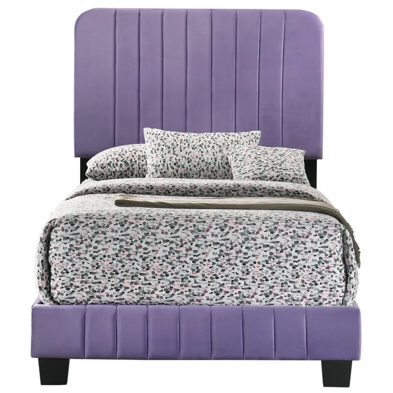 Lodi - G0502-TB-UP Twin Bed - Purple