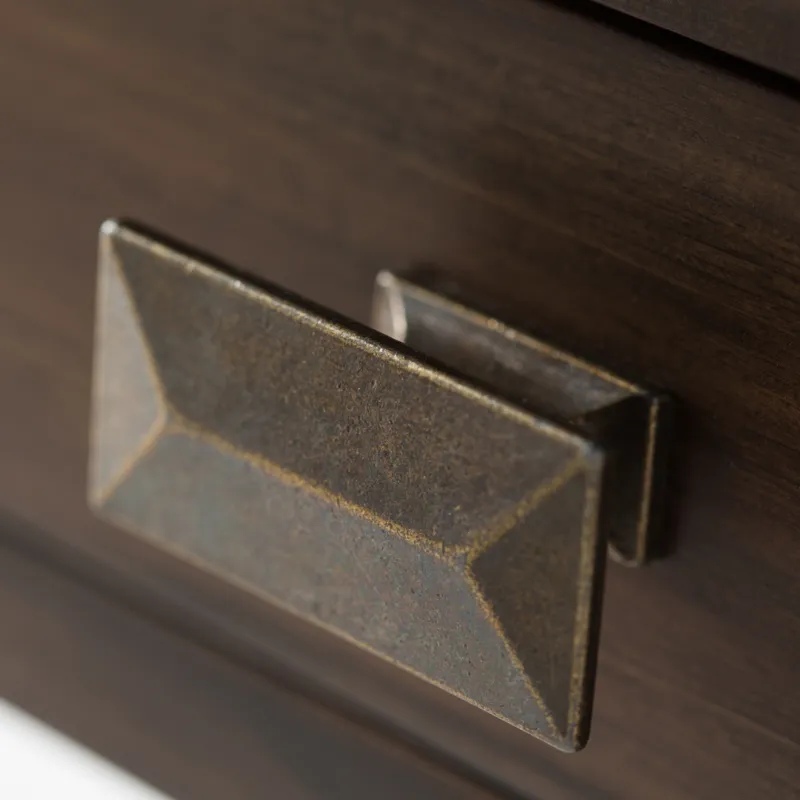 Artisan - Console Sofa Table - Natural Aged Brown